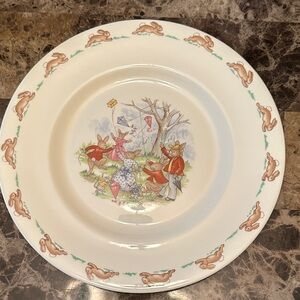 Royal Doulton Bunnykins Golden Jubilee Celebration Dinner Plate